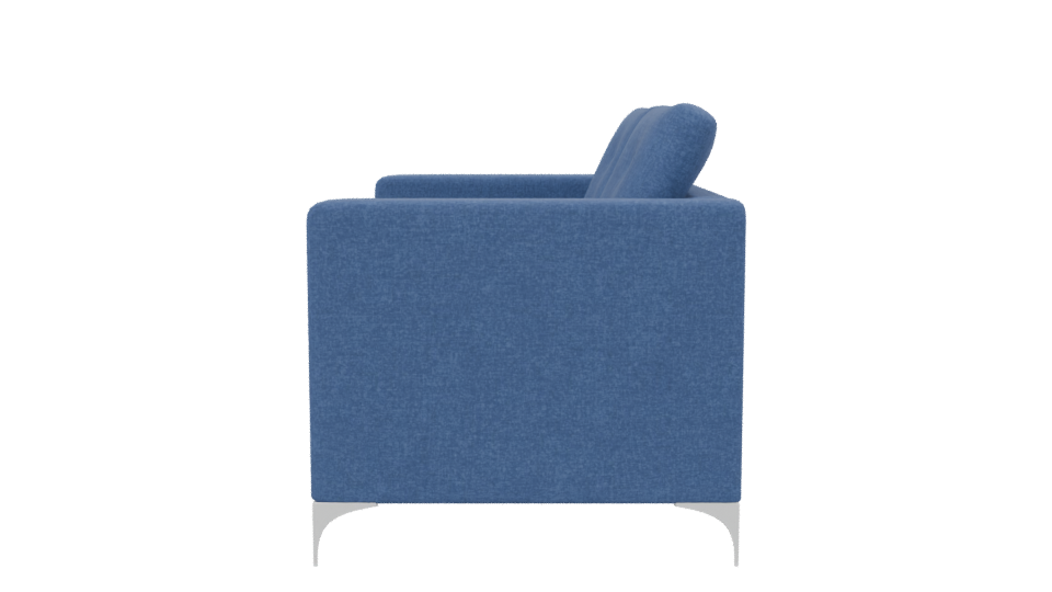 Stylish Modern Two-Seater Sofa - Professional 3D Model Render 2