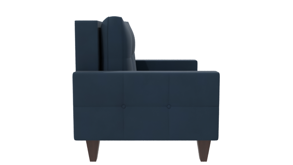 Stylish Modern Loveseat 3D Model - Professional 3D Model Render 8
