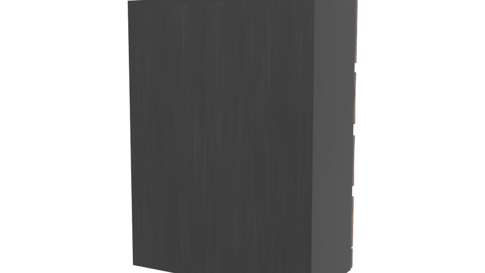 Stylish Wooden Drawer Unit 3D - Professional 3D Model Render 6