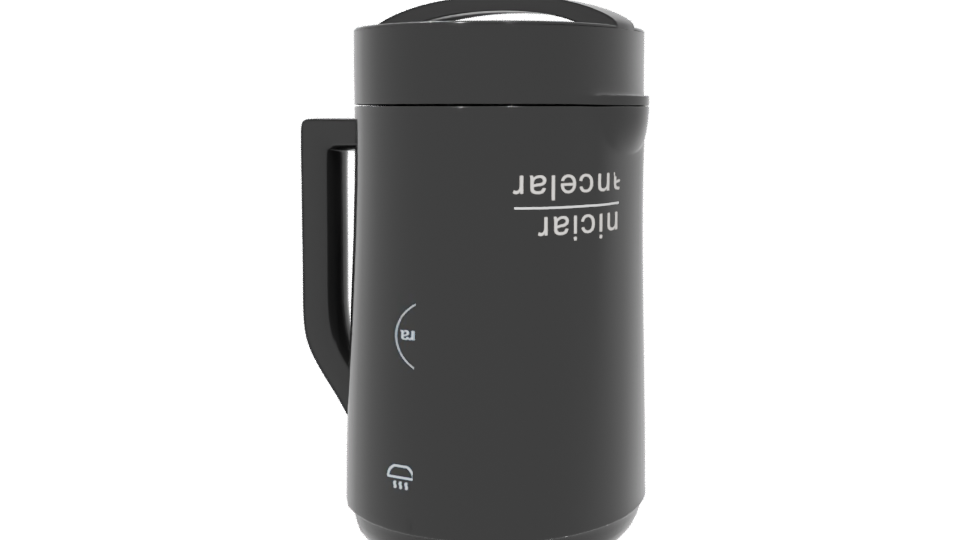 Stylish Multifunctional Electric Kettle 3D Model - Professional 3D Model Render 6