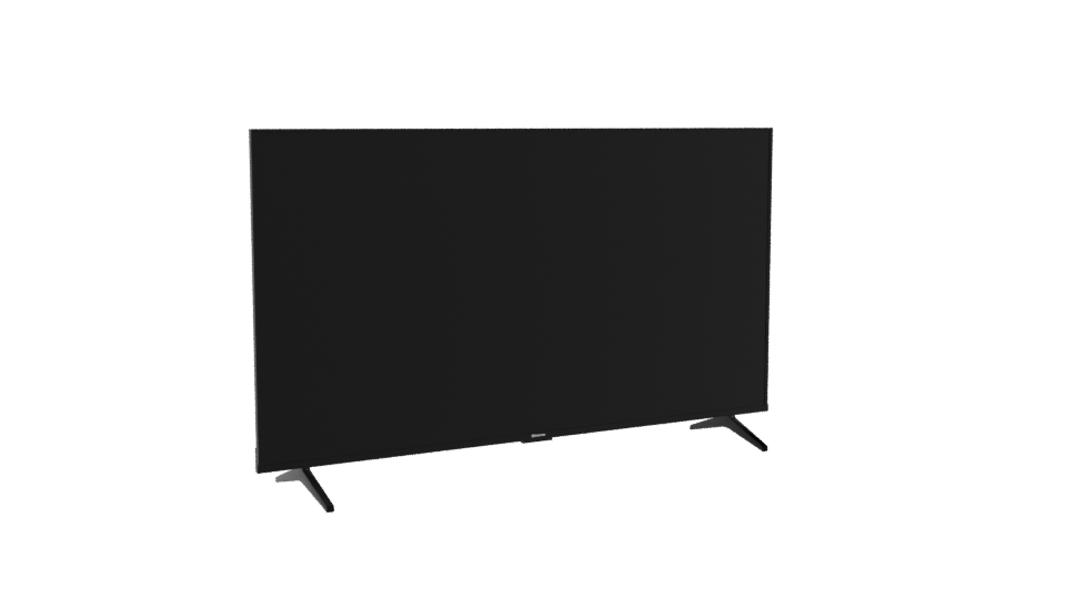 Sleek Modern Flat Screen TV - Professional 3D Model Render 10
