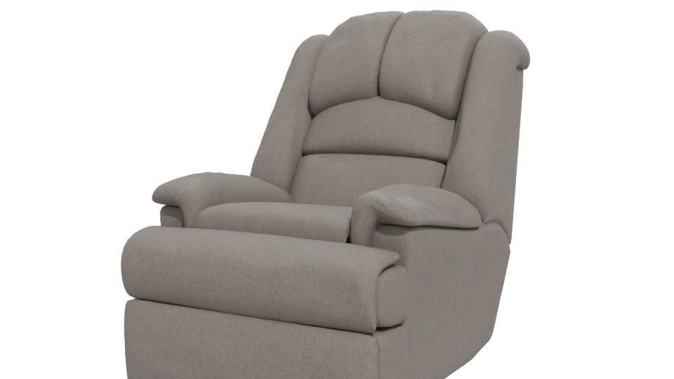 Comfortable Recliner Chair Model - Professional 3D Model Render 12