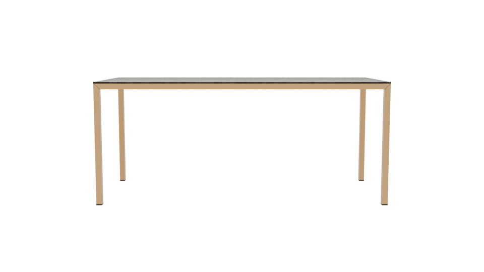 Stylish Glass-Top Dining Table 3D Model - Professional 3D Model Render 5