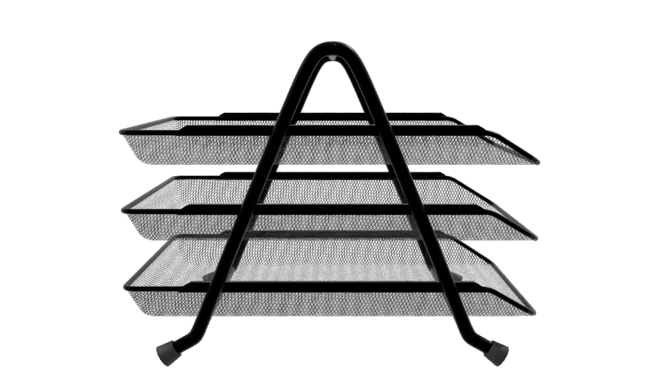 Stylish Desktop Organizer 3D Model - Professional 3D Model Render 8