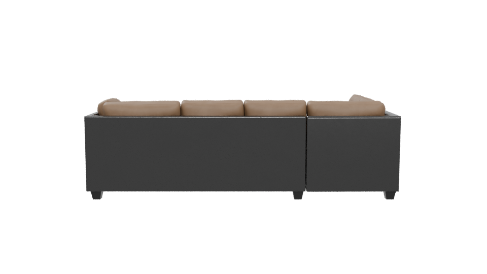Cozy Sectional Sofa 3D Model - Professional 3D Model Render 5