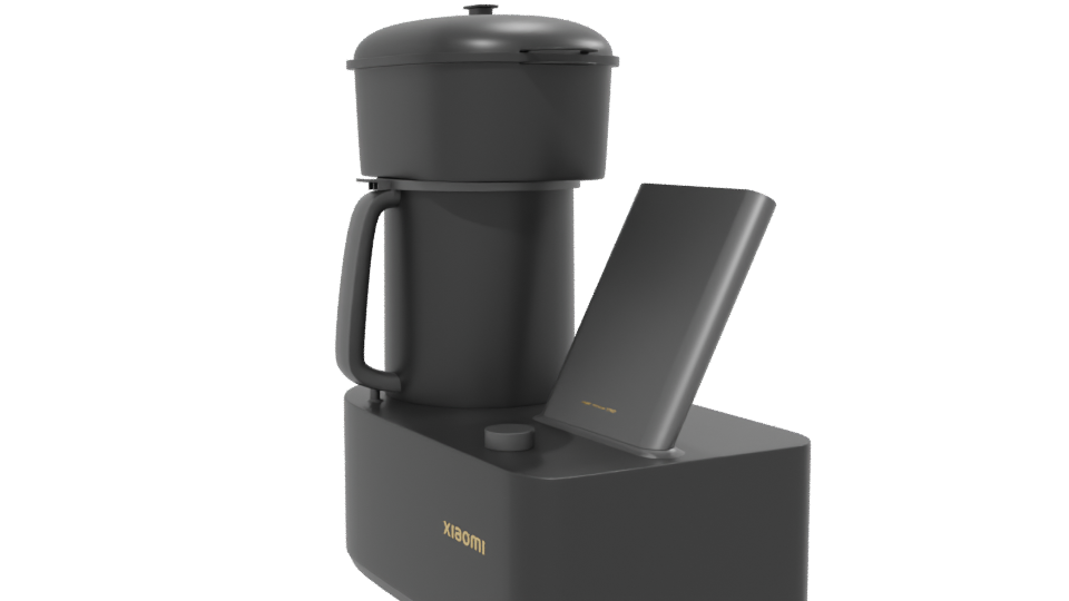 Smart Cooking Machine Model 3D - Professional 3D Model Render 13