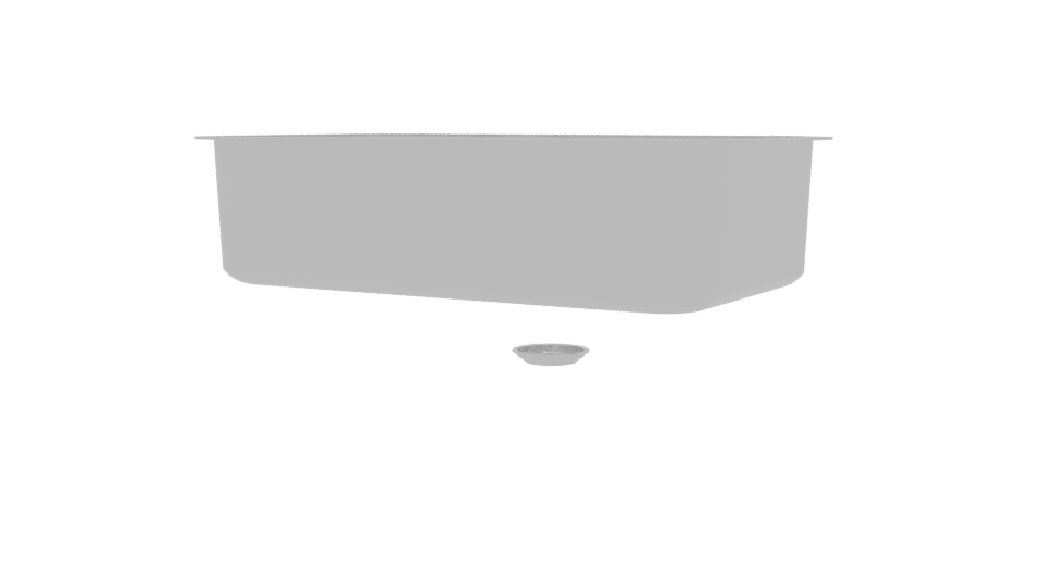 Sleek Rectangular Bathtub 3D Model - Professional 3D Model Render 12