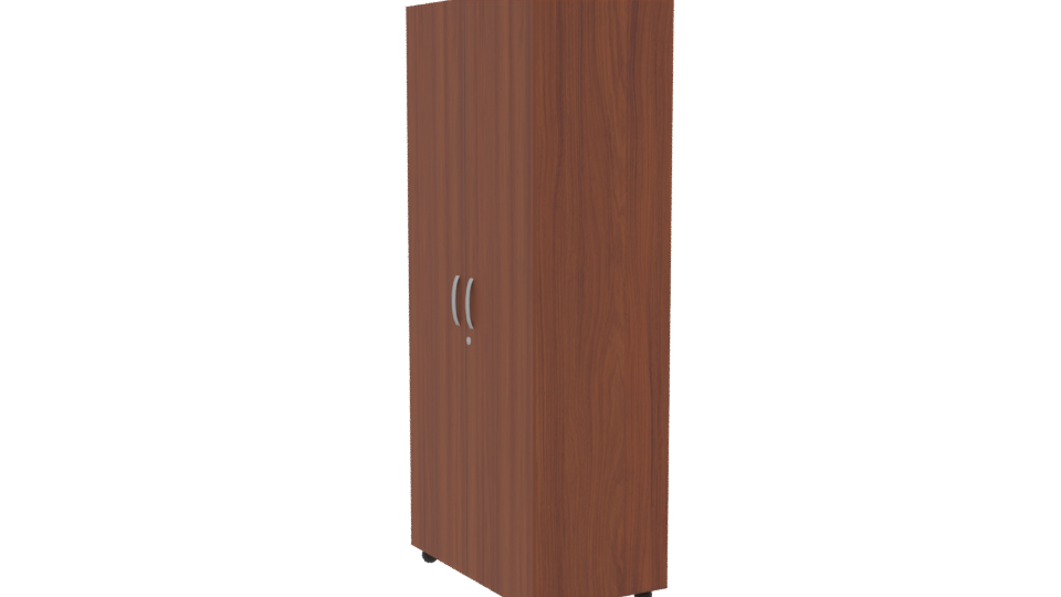 Stylish Wooden Storage Cabinet 3D - Professional 3D Model Render 13