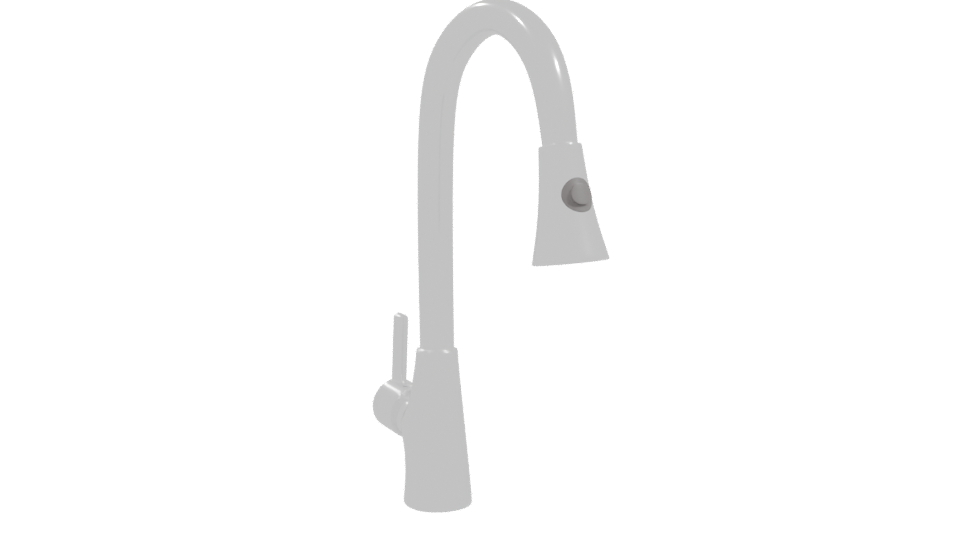 Modern Metal Handheld Tool 3D - Professional 3D Model Render 10