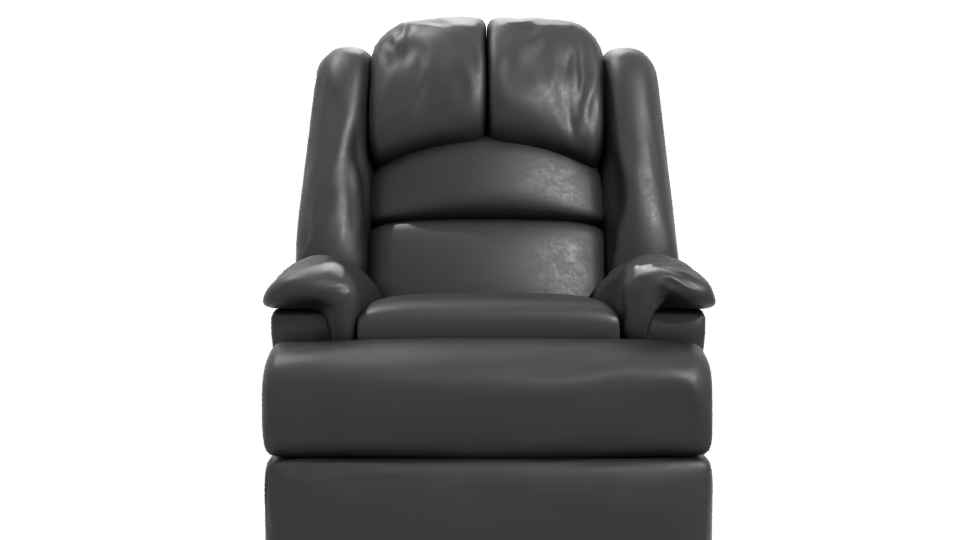Realistic Recliner Chair 3D Model - Professional 3D Model Render 11
