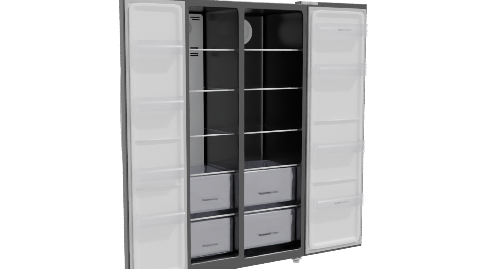 Side By Side WINIA INTERNO 3D Model - Professional 3D Model Render 10