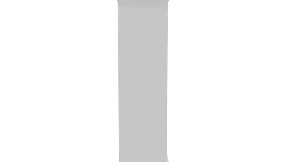 Elegant Minimalist Cabinet 3D Model - Professional 3D Model Render 8