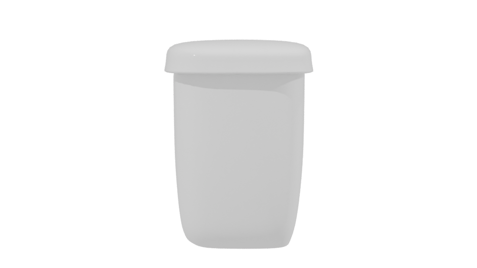 Stylish Modern Storage Container 3D - Professional 3D Model Render 2