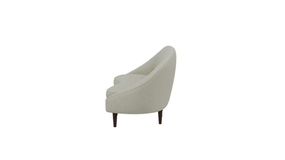 Stylish Modern Sofa 3D Model - Professional 3D Model Render 2