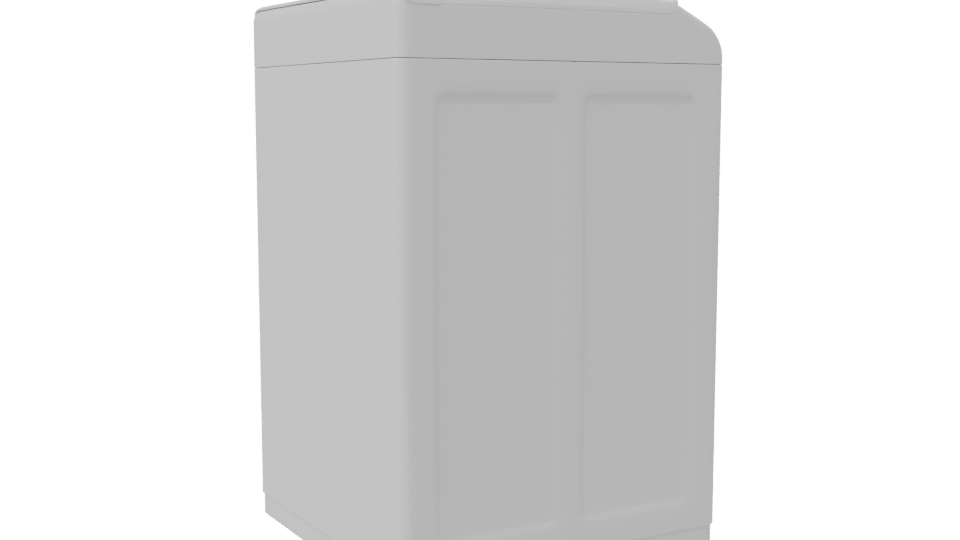 Top Loader Washing Machine 3D Model - Professional 3D Model Render 7