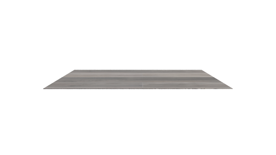 Stylish Wooden Plank Table 3D - Professional 3D Model Render 2