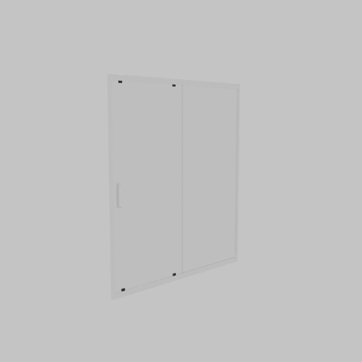 Mampara premium corredera frontal 1700x1900