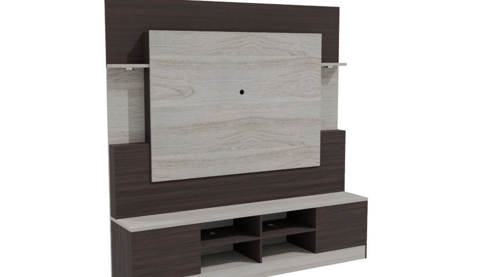 Contemporary TV Stand 3D Model - Professional 3D Model Render 10