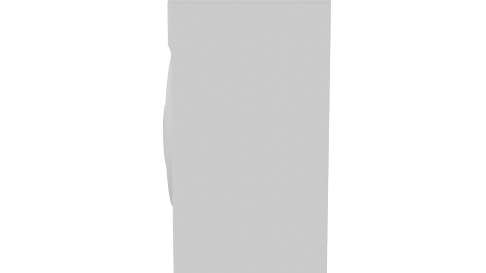 Realistic Washing Machine Model 3D - Professional 3D Model Render 2