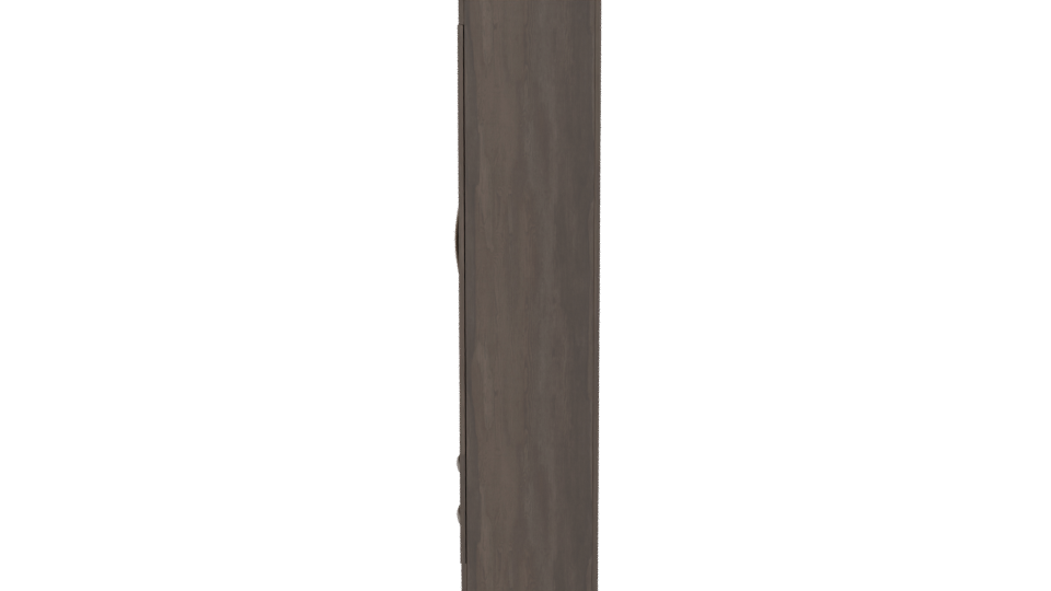 Modern 3-D Closet Furniture Model - Professional 3D Model Render 2