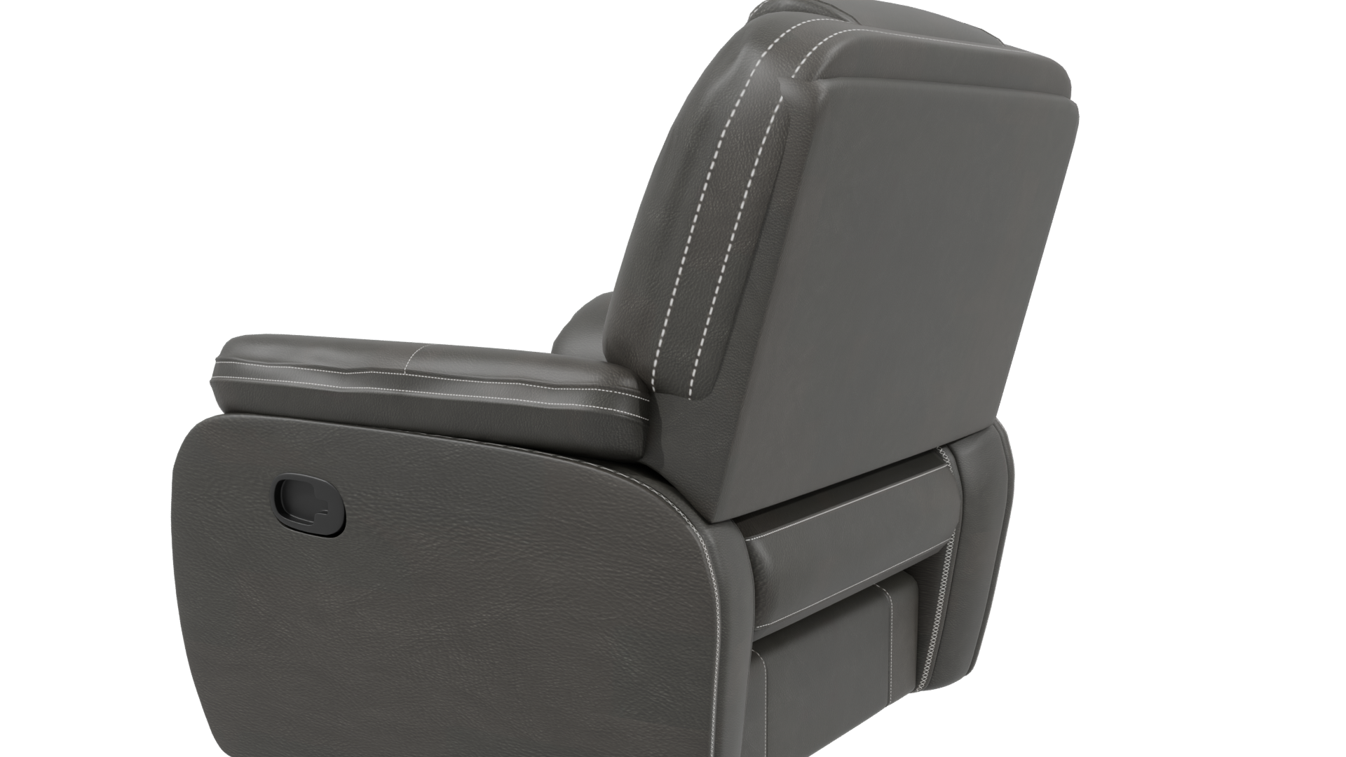 Stylish Reclining Chair 3D Model - Professional 3D Model Render 3