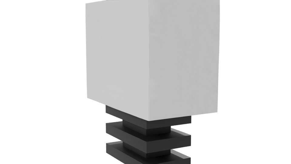 Minimalist Display Stand Model - Professional 3D Model Render 7