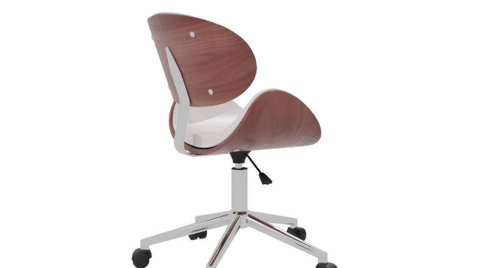 Sleek Modern Office Chair 3D - Professional 3D Model Render 7
