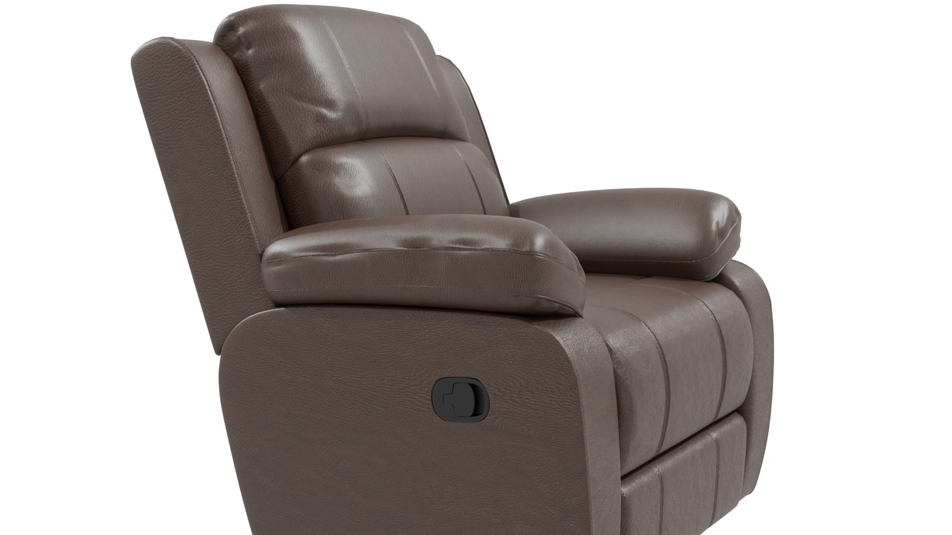Comfortable Recliner Chair 3D Model - Professional 3D Model Render 9