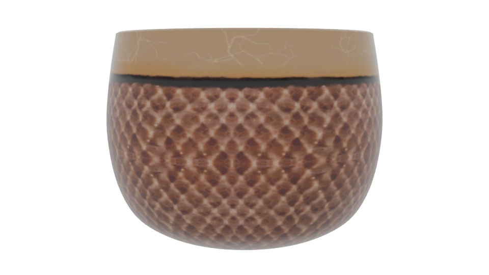 Stylized Decorative Container Model - Professional 3D Model Render 13