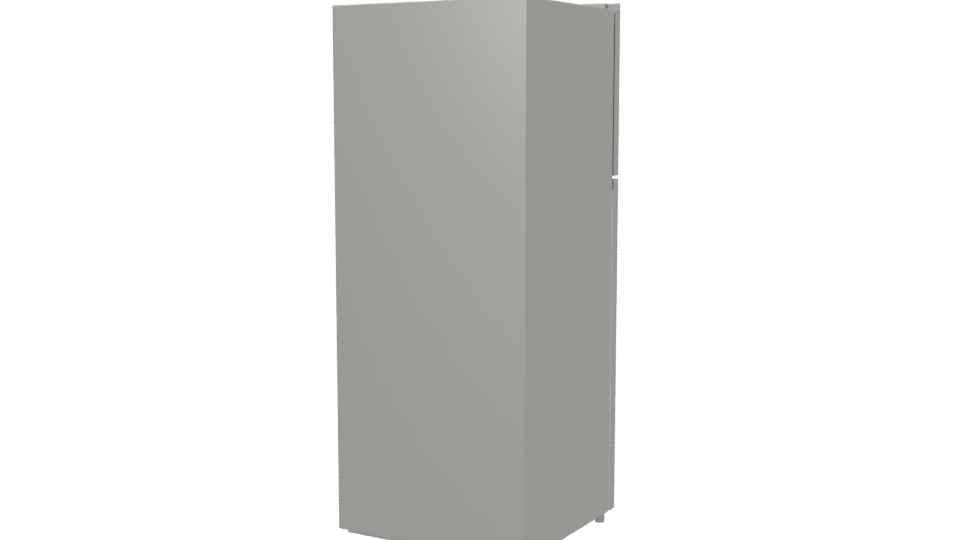 Modern Refrigerator 3D Model - Professional 3D Model Render 6