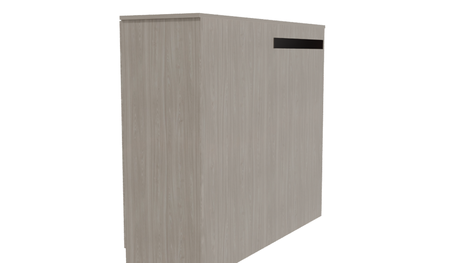 Stylish Storage Cabinet 3D Model - Professional 3D Model Render 3