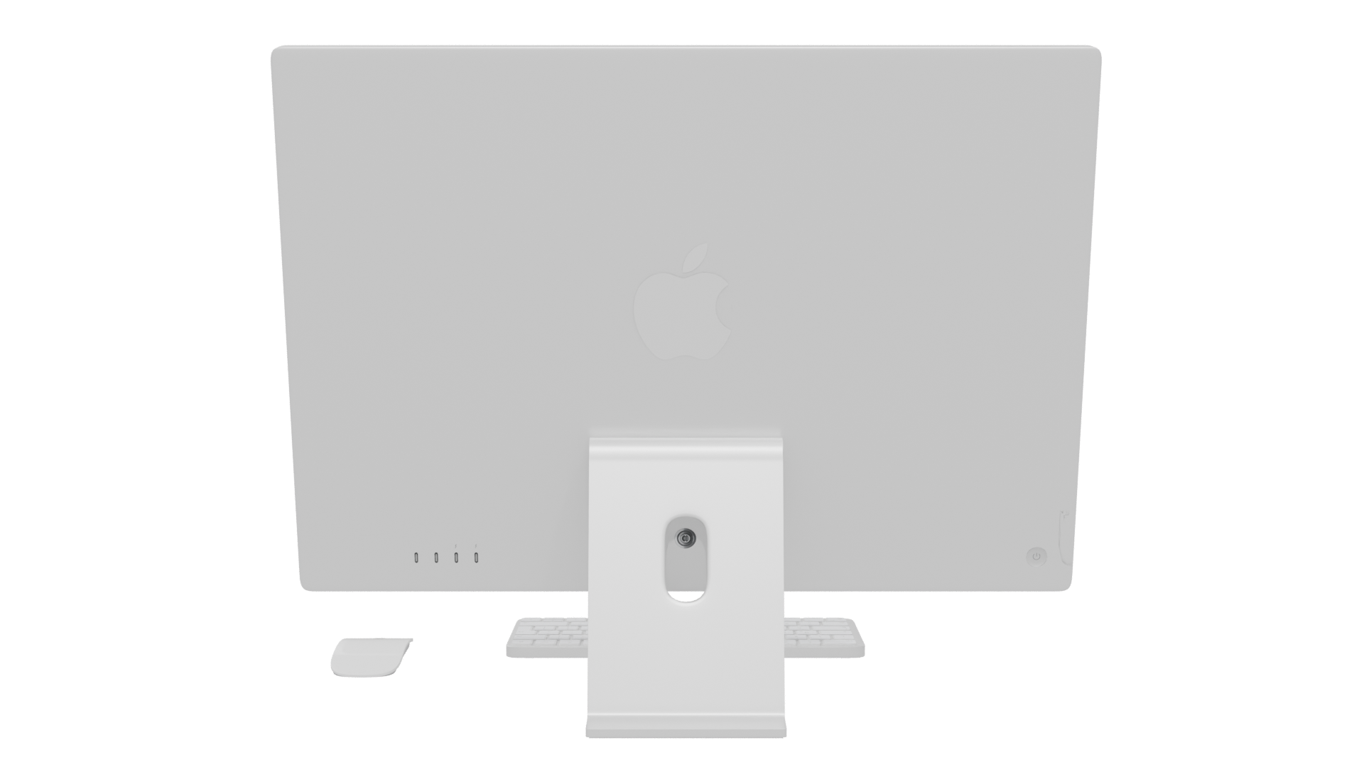 iMac Ret 4.5K 3D Model - Professional 3D Model Render 5