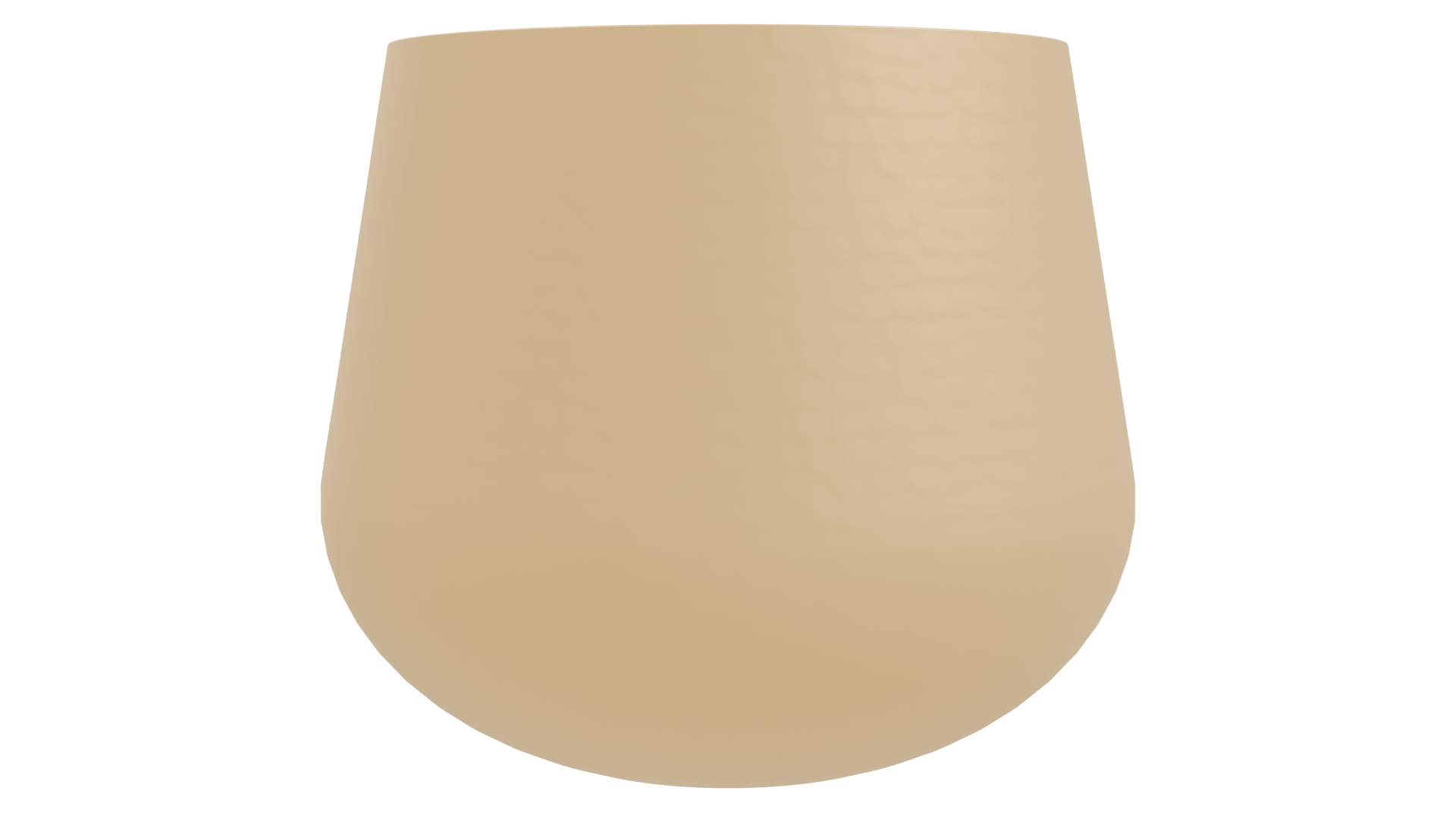 Stylish Metallic Planter 3D Model - Professional 3D Model Render 10