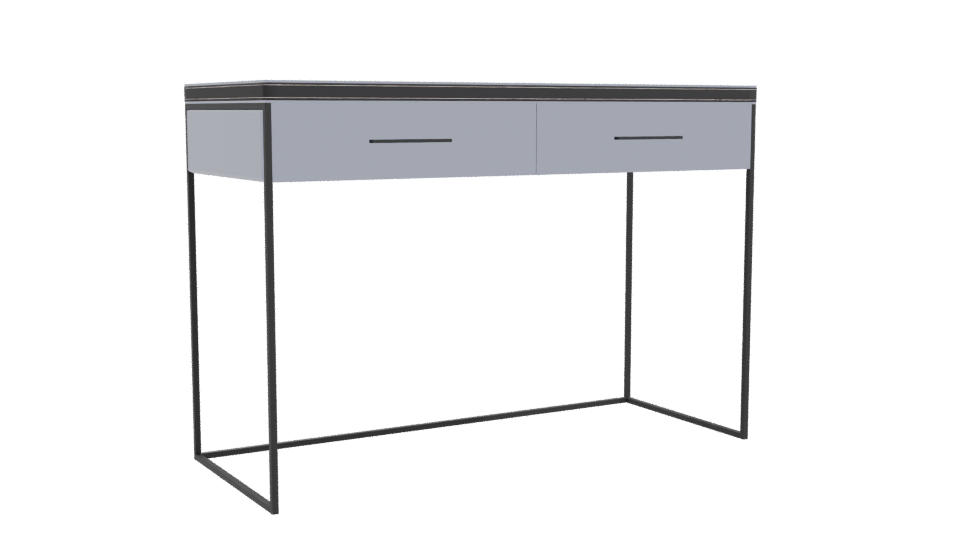 Sleek Modern Desk 3D Model - Professional 3D Model Render 10