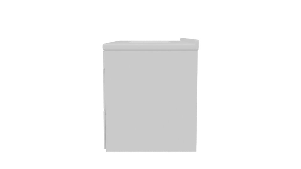 Elegant Modern Bathroom Vanity 3D - Professional 3D Model Render 2