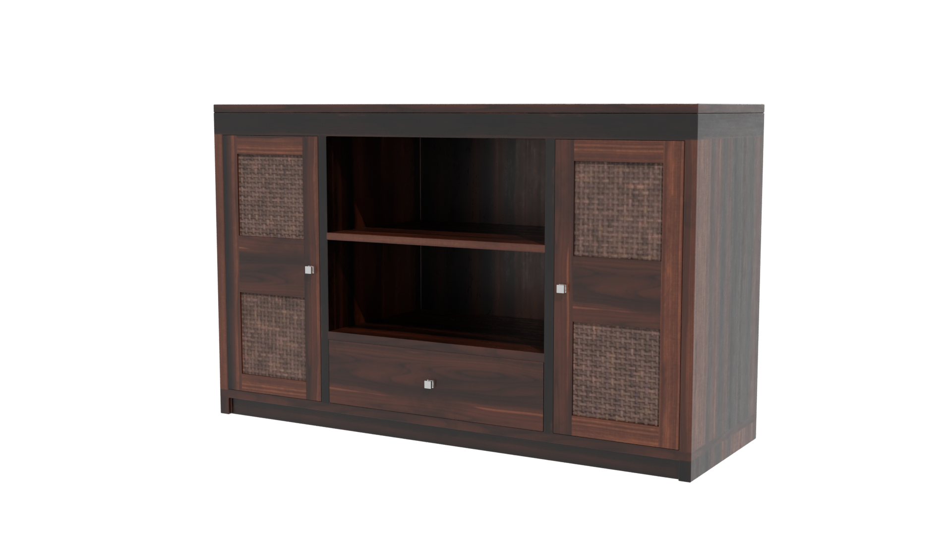 Stylish Wooden Console Table Model - Professional 3D Model Render 12