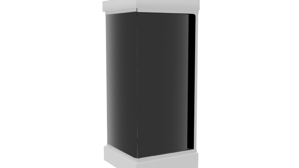 Stylish Shower Cubicle 3D Model - Professional 3D Model Render 7