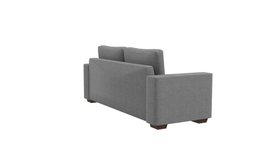 Stylish Grey Sofa 3D Model - Professional 3D Model Render 10