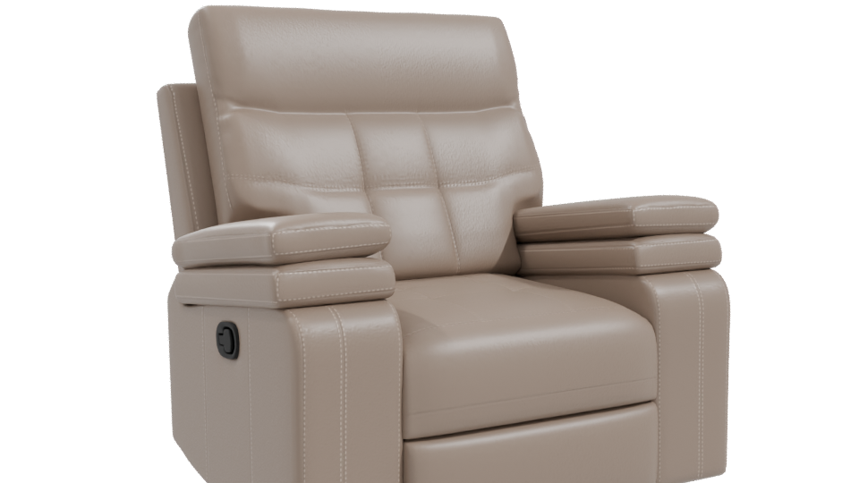 Elegant Modern Recliner Sofa 3D Model - Professional 3D Model Render 10