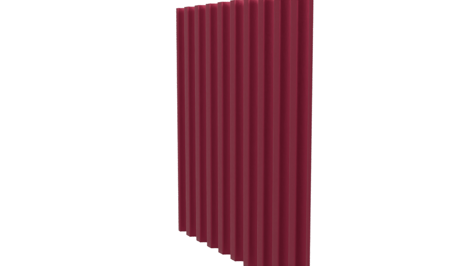 Stylish Vertical Panel Design 3D - Professional 3D Model Render 7