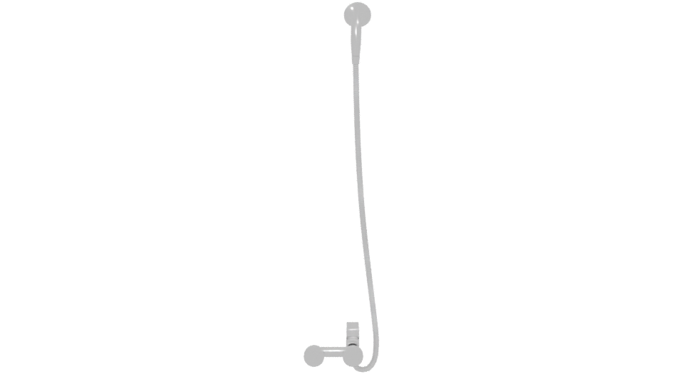 Stylish Shower Head 3D Model - Professional 3D Model Render 5