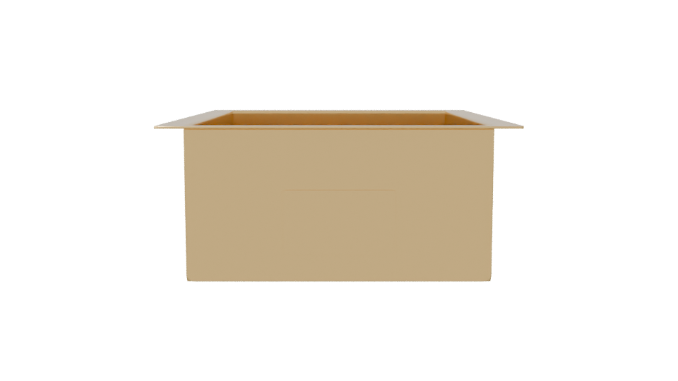 Stylish Modern Rectangular Container 3D Model - Professional 3D Model Render 8