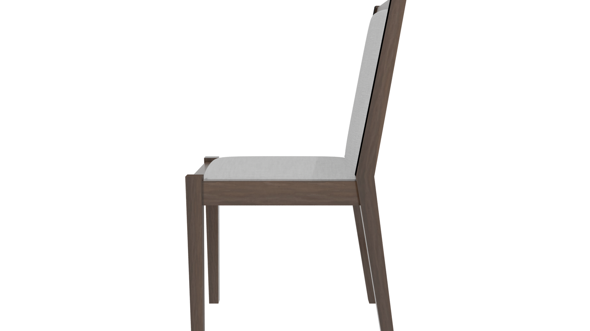 Stylish Minimalist Dining Chair 3D - Professional 3D Model Render 2