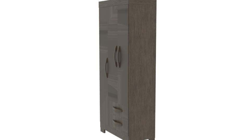 Stylish Modern Cabinet 3D Model - Professional 3D Model Render 13
