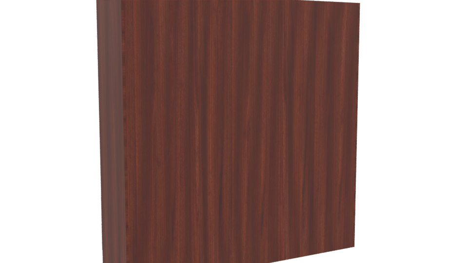 Elegant Wooden Wardrobe 3D Model - Professional 3D Model Render 4
