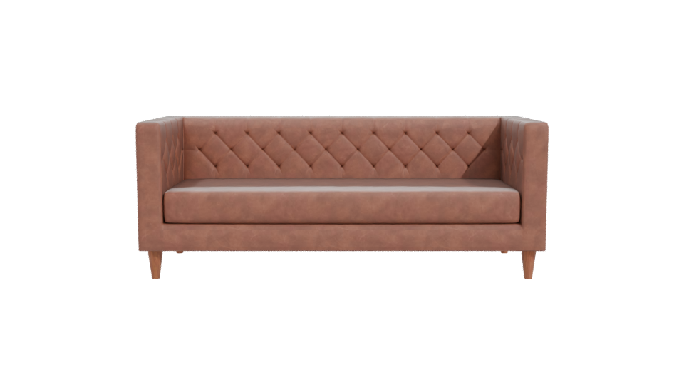 Brescia Tabacco Modern Sofa 3D - Professional 3D Model Render 11