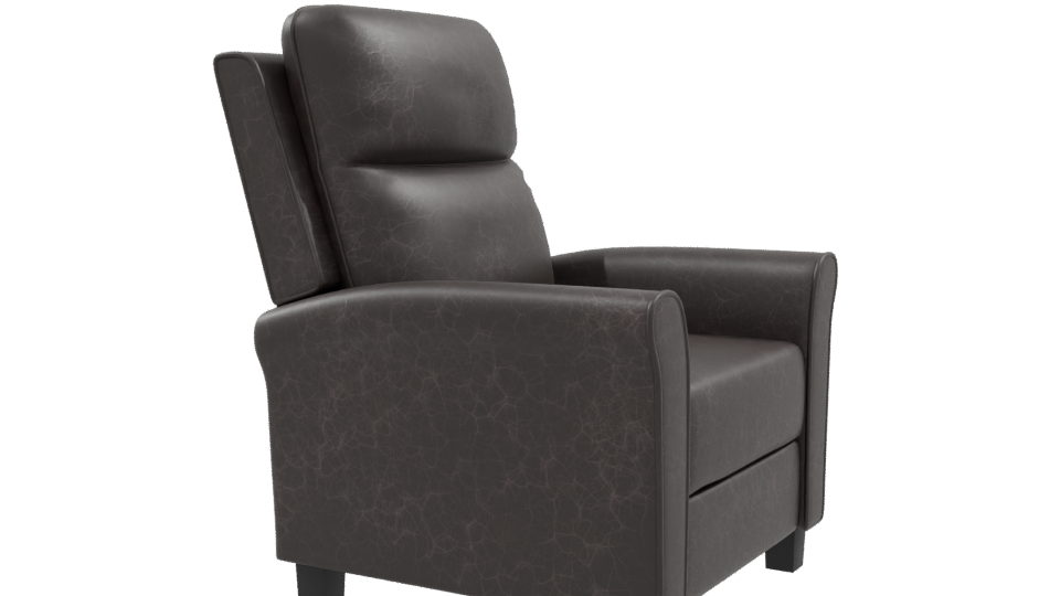 Stylish Recliner Chair Model 3D - Professional 3D Model Render 9