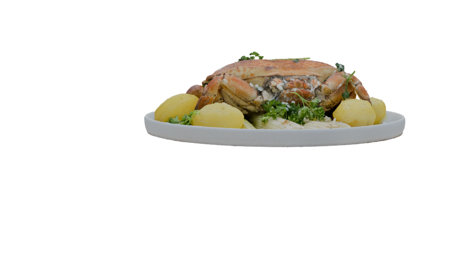 Realistic Crab Dinner 3D Model - Professional 3D Model Render 8