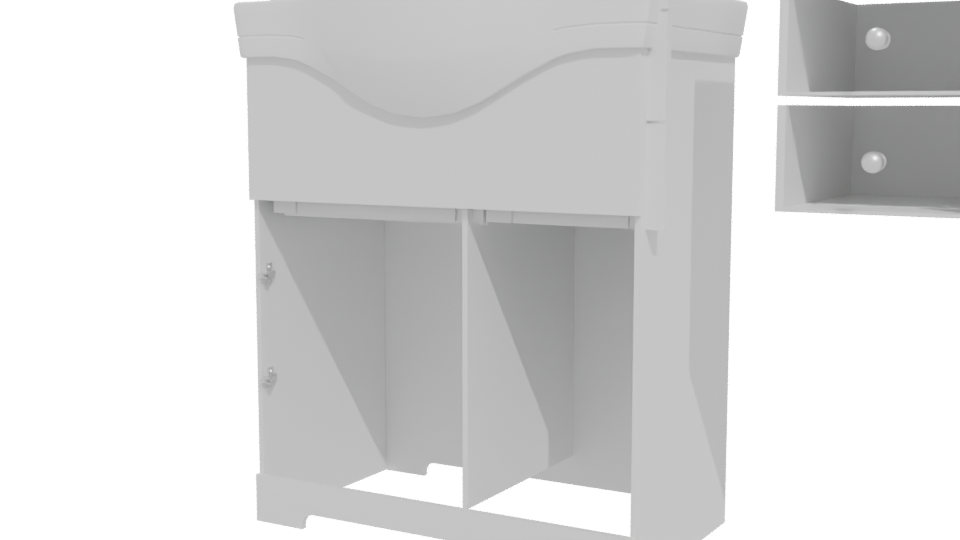 Naples Vanity Unit 3D Model - Professional 3D Model Render 12