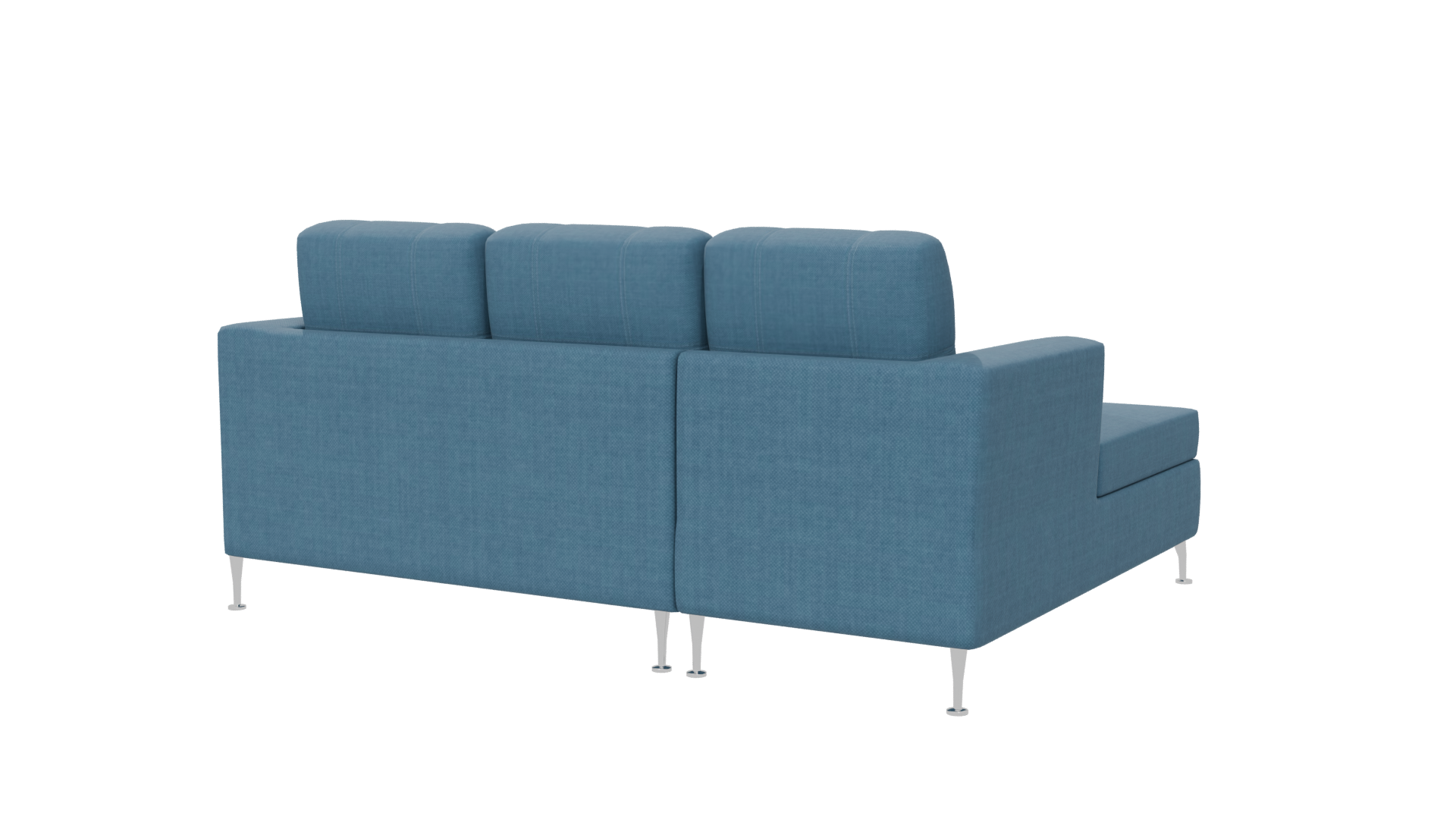Contemporary Fabric Sofa Model - Professional 3D Model Render 6